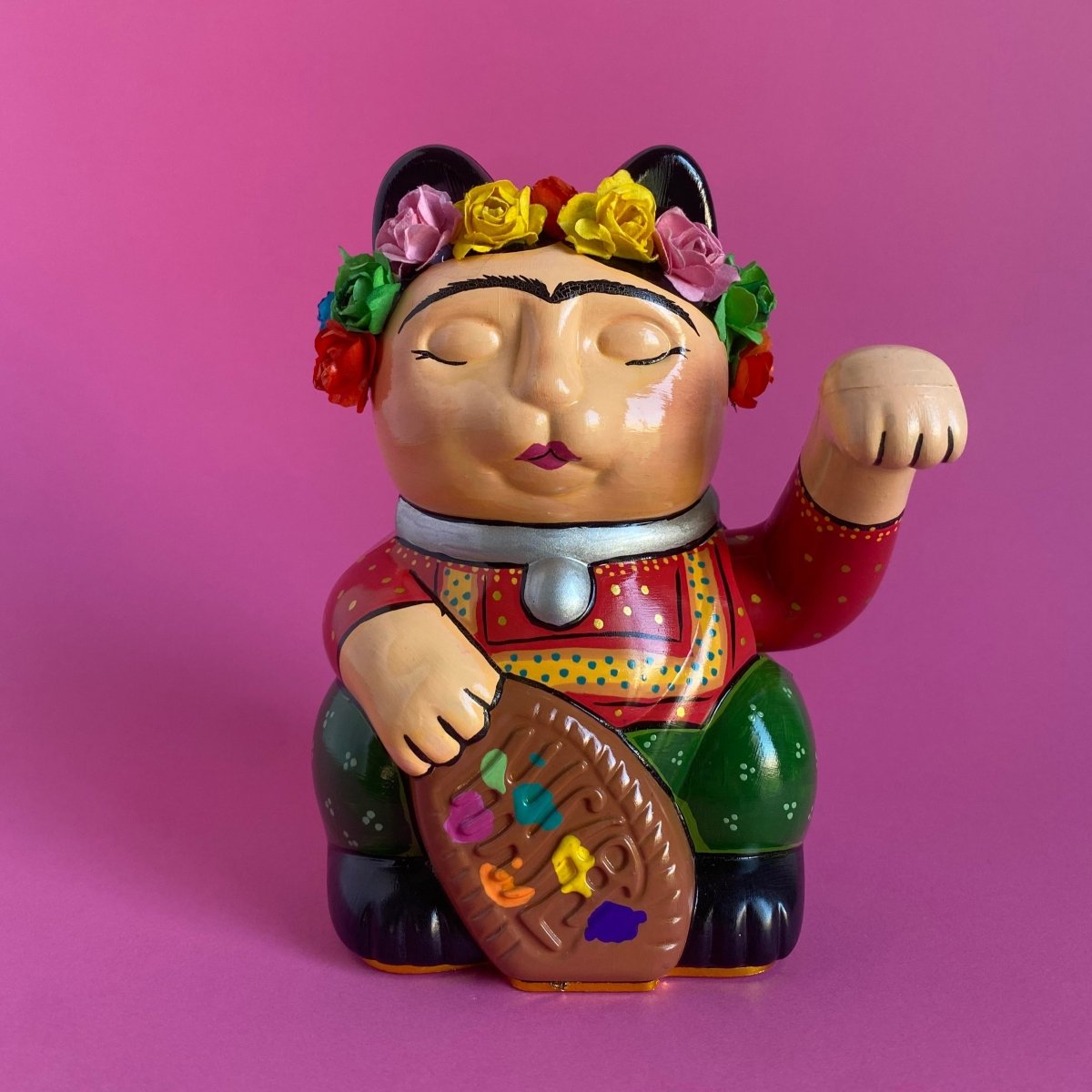Frida Kahlo Lucky Cat_endorphin art