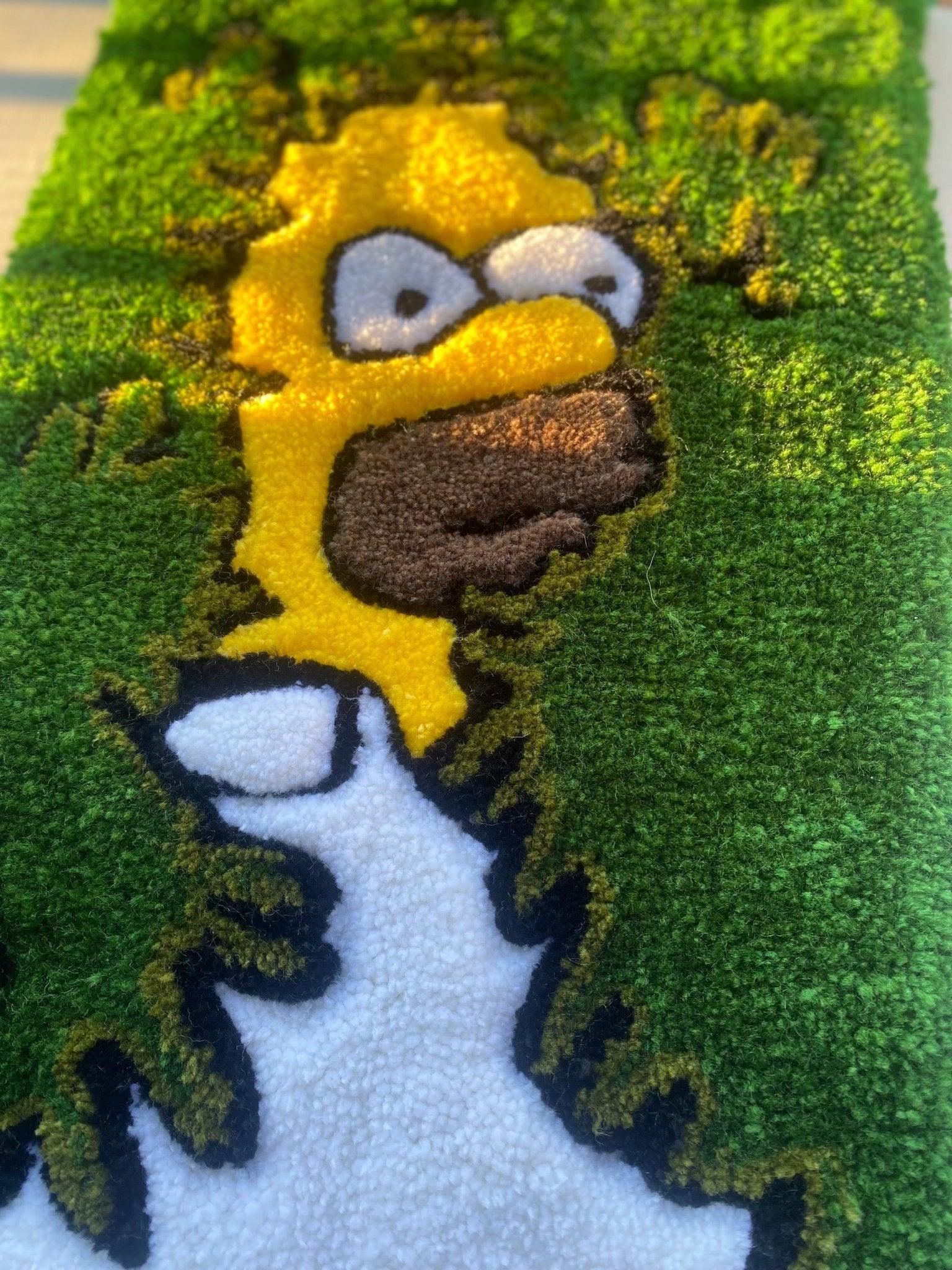 Homer Simpson Rug - endorphin art