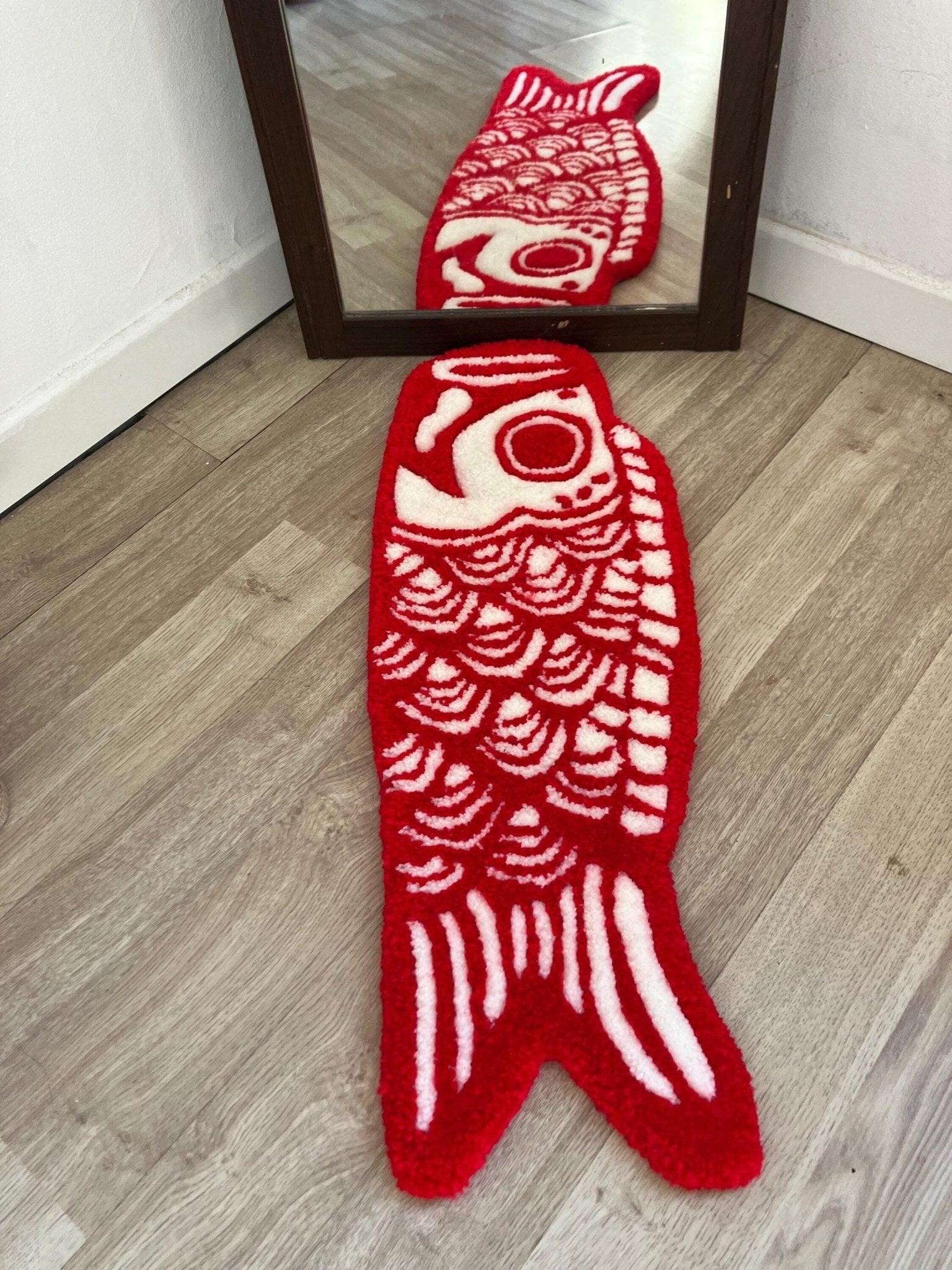 Koi Fish Rug - endorphin art