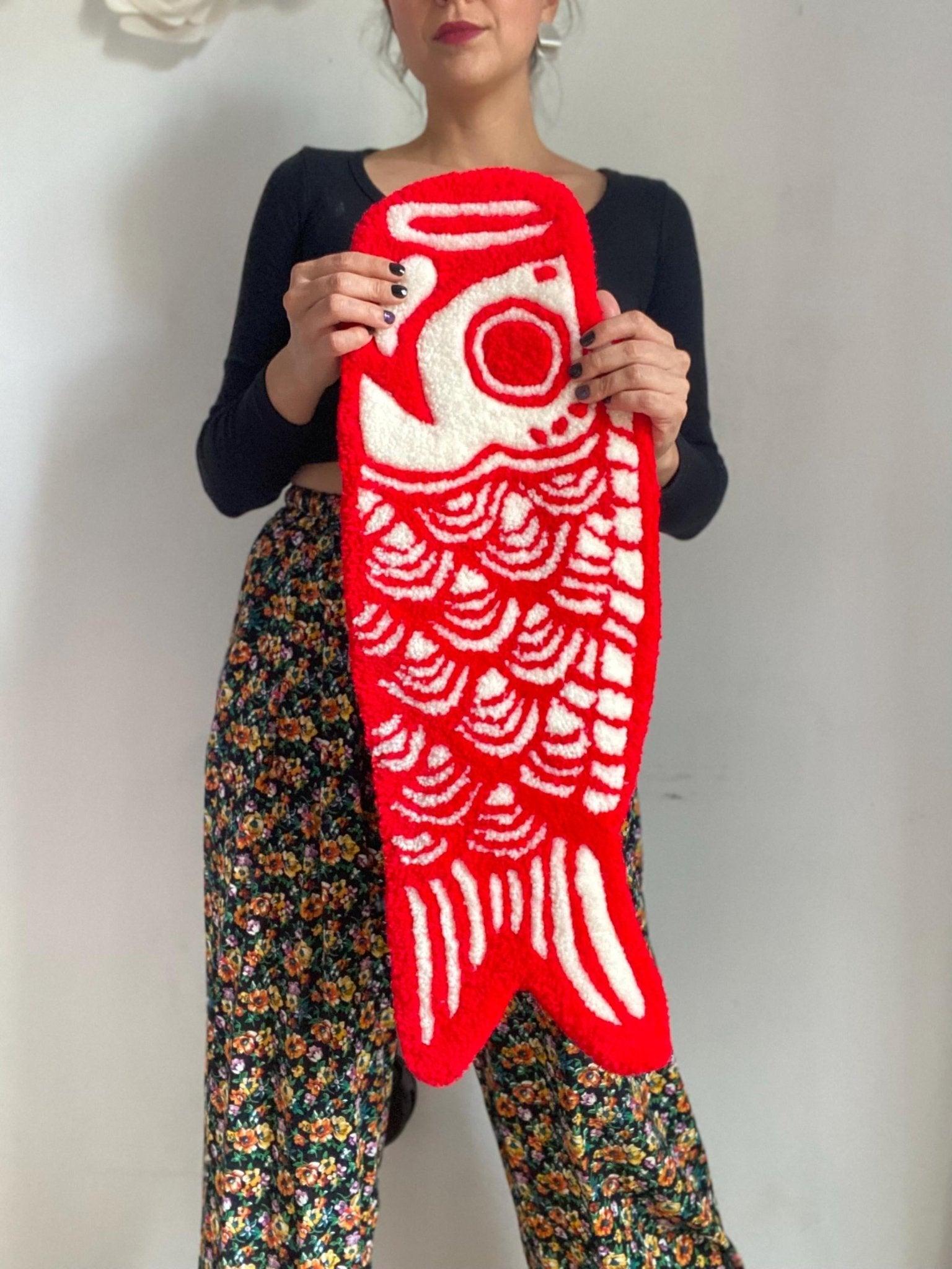 Koi Fish Rug - endorphin art