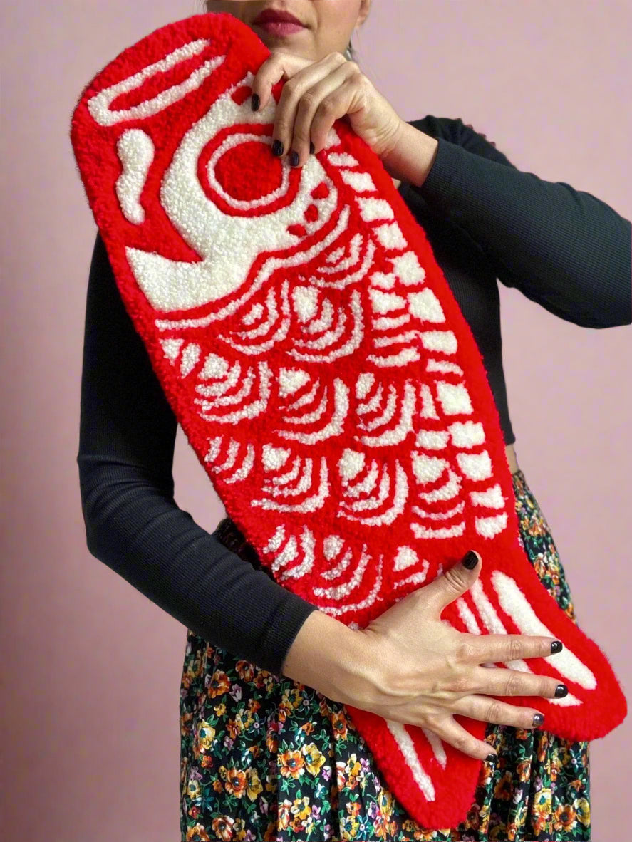 Koi Fish Rug - endorphin art