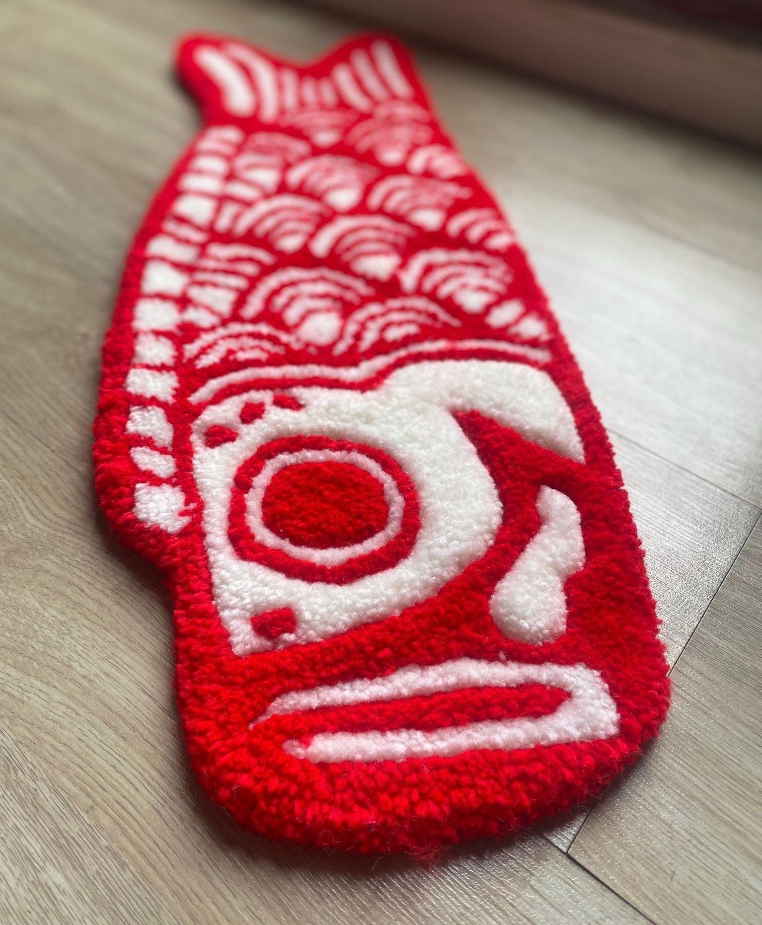 Koi Fish Rug - endorphin art