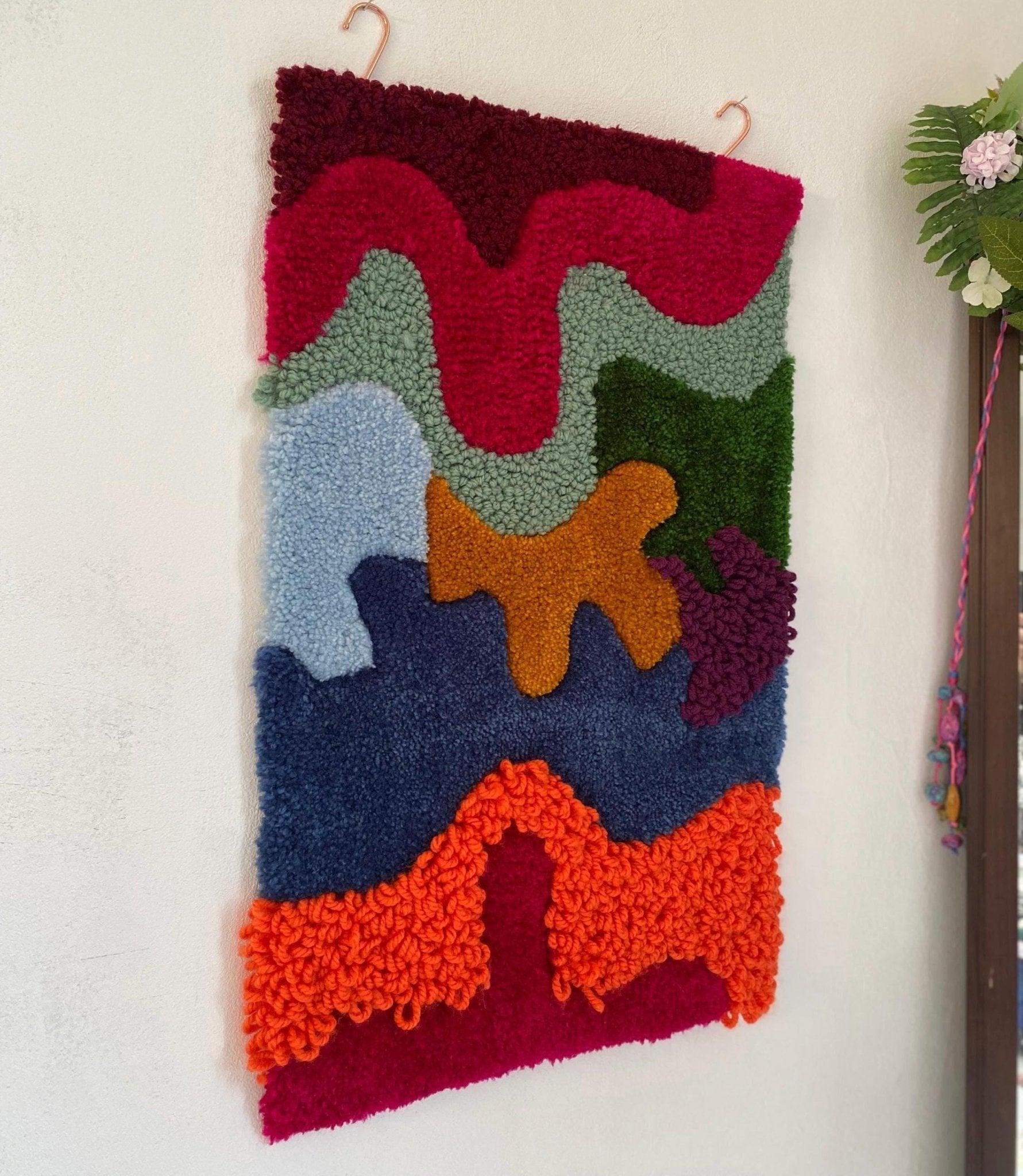 Melting Puzzle Rug - endorphin art