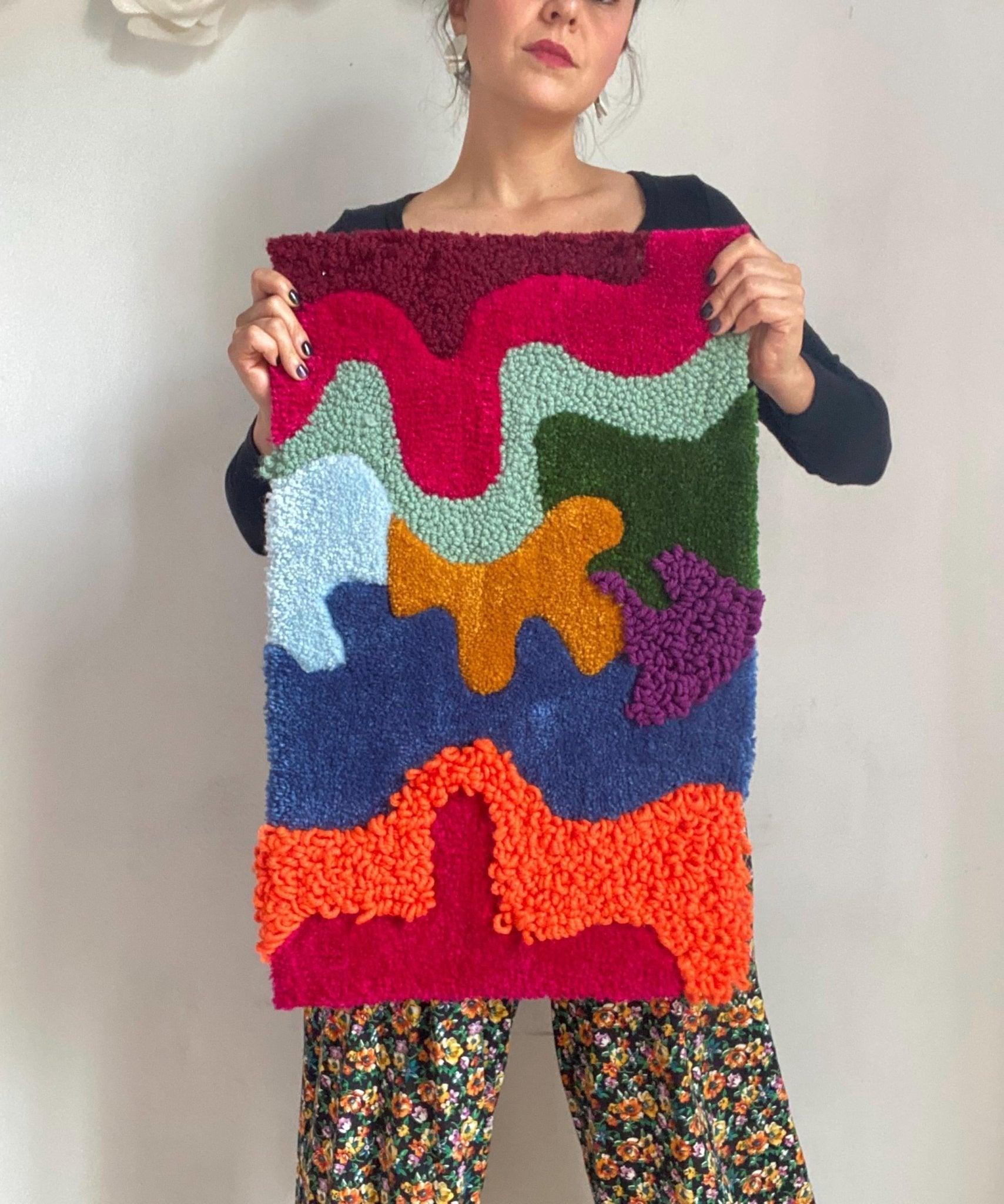 Melting Puzzle Rug - endorphin art