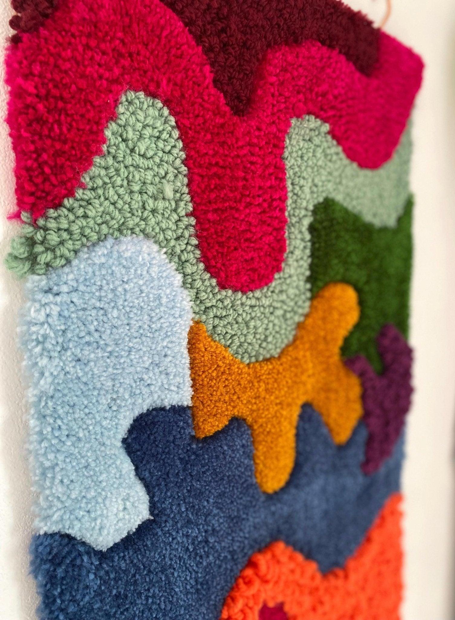 Melting Puzzle Rug - endorphin art