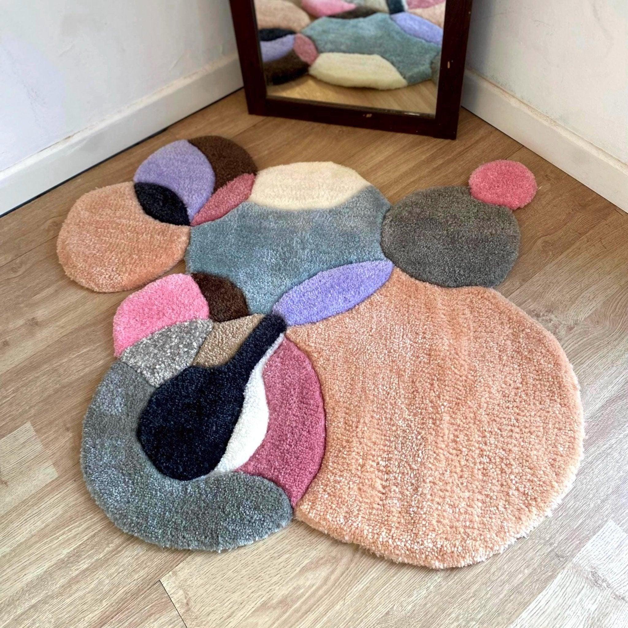 Pastel Circles Rug - endorphin art