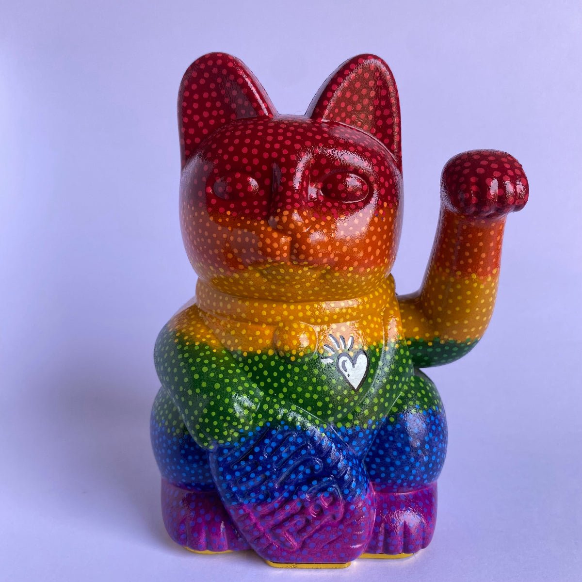 Rainbow Lucky Cat_endorphin art