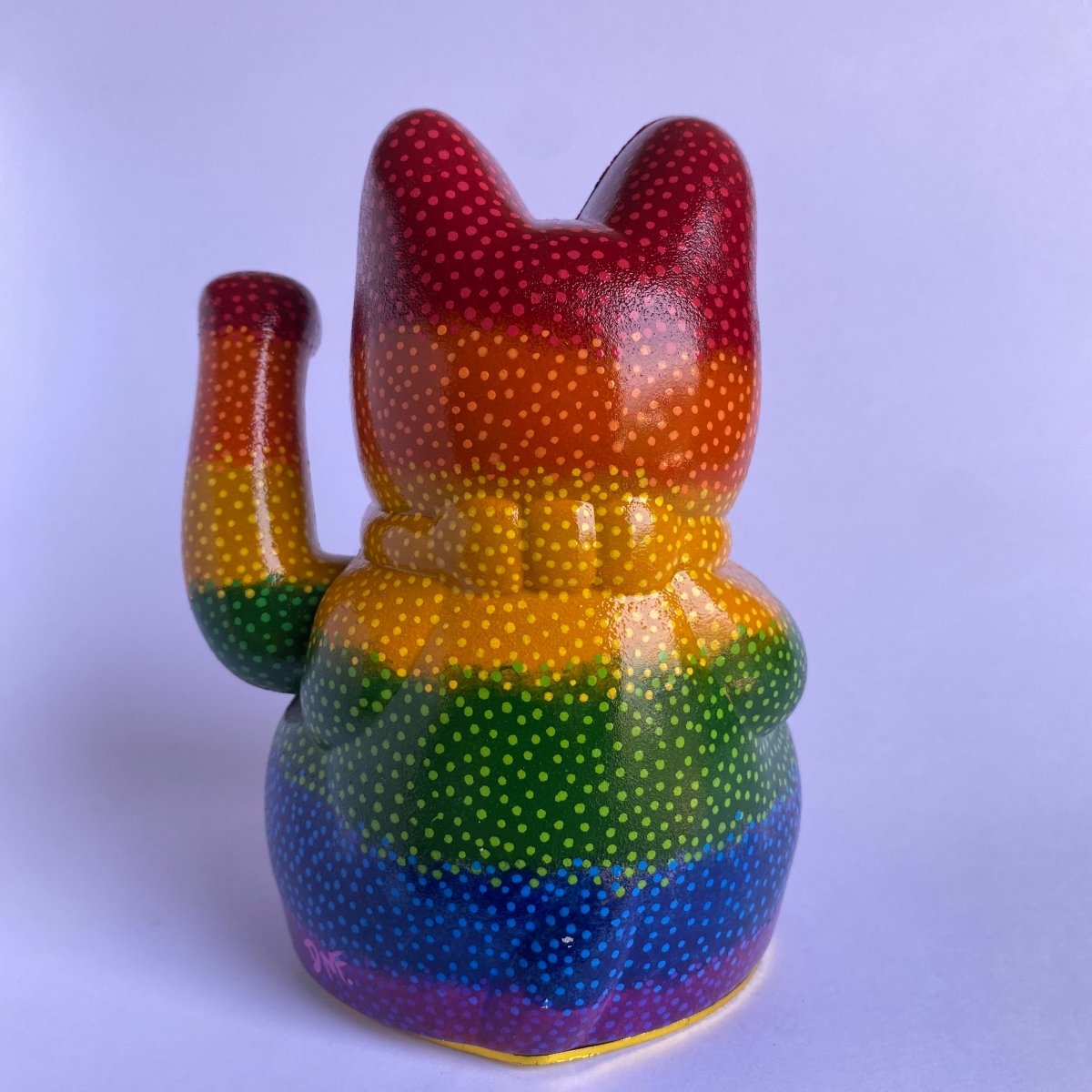 Rainbow Lucky Cat_endorphin art