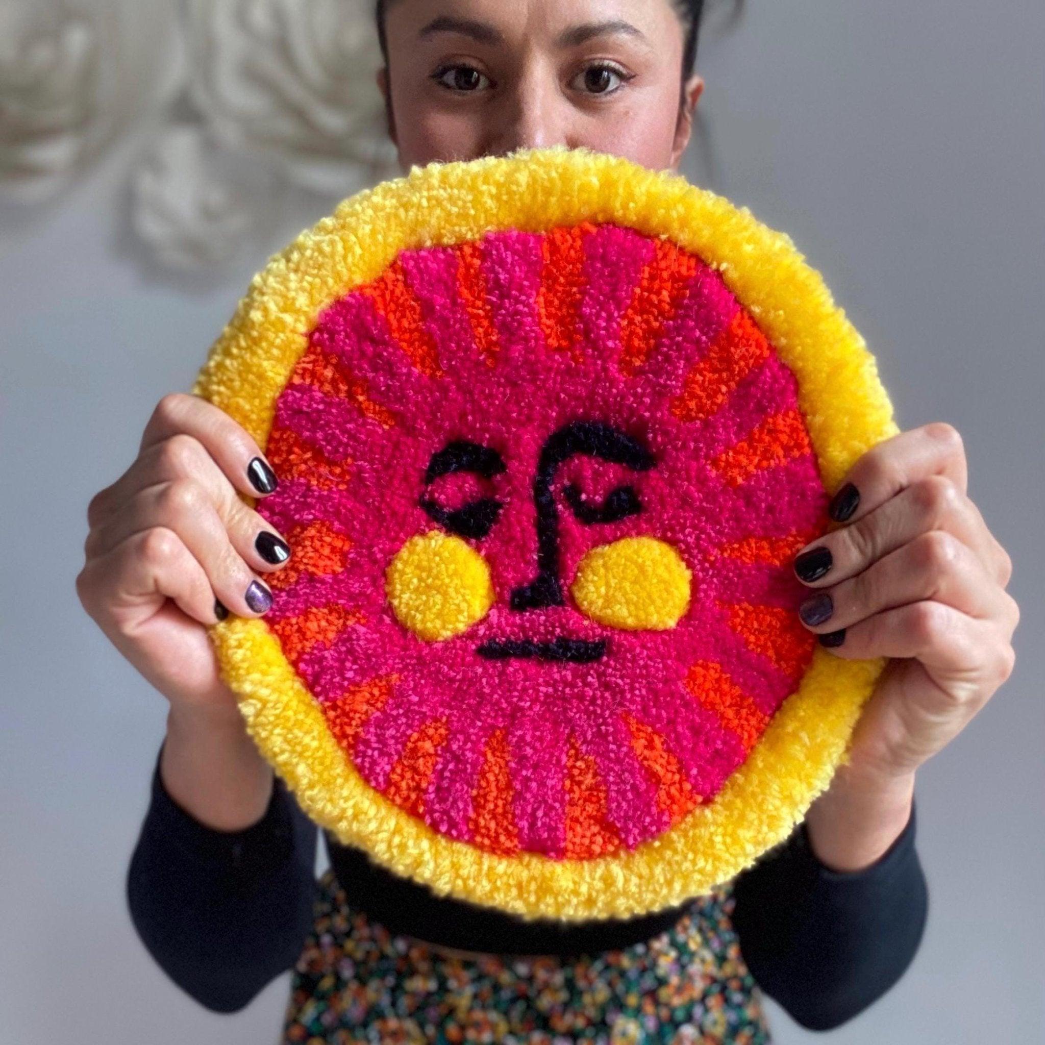 Set of 4 Sun Shape Rugs - endorphin art