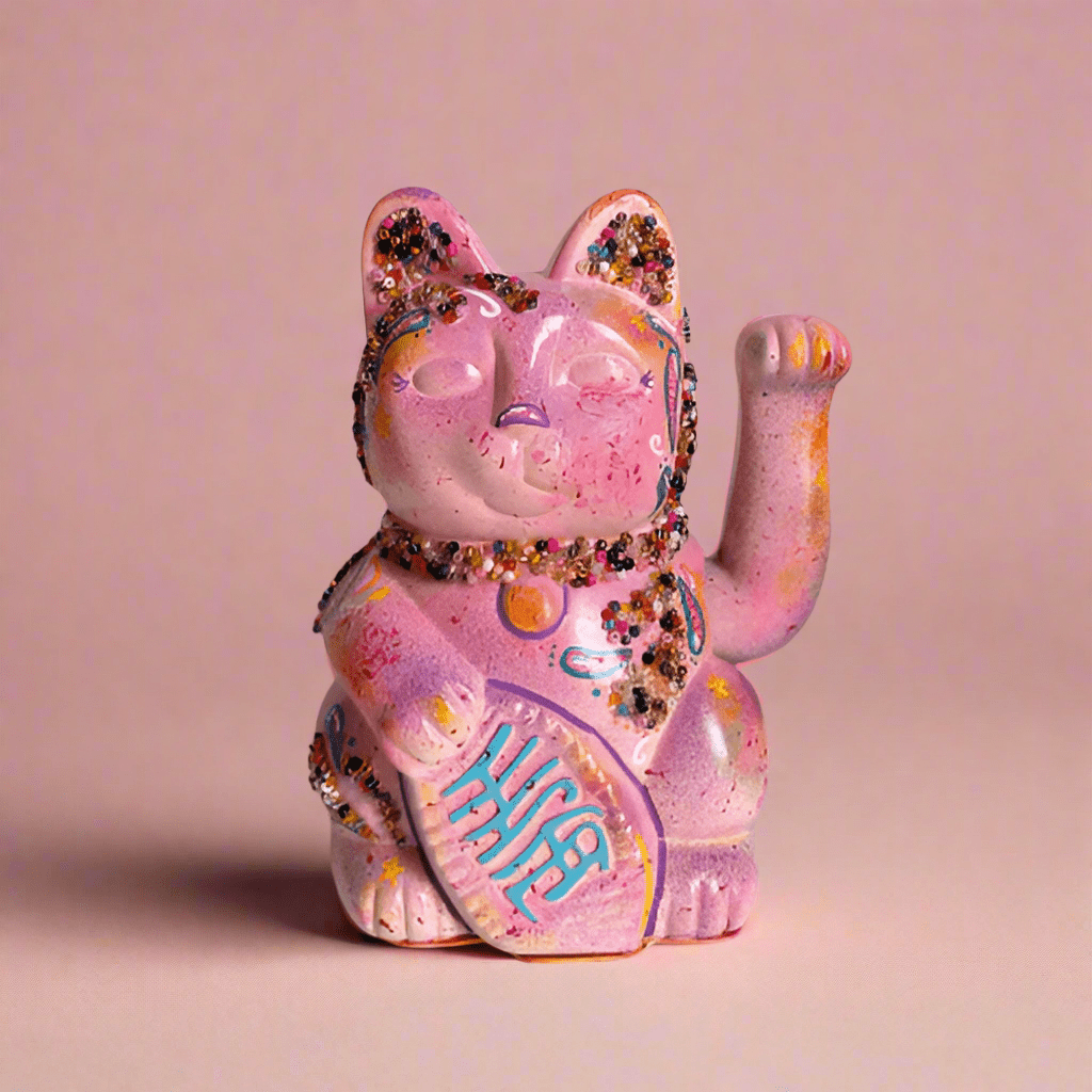 Quartz Dream Lucky Cat - endorphin art
