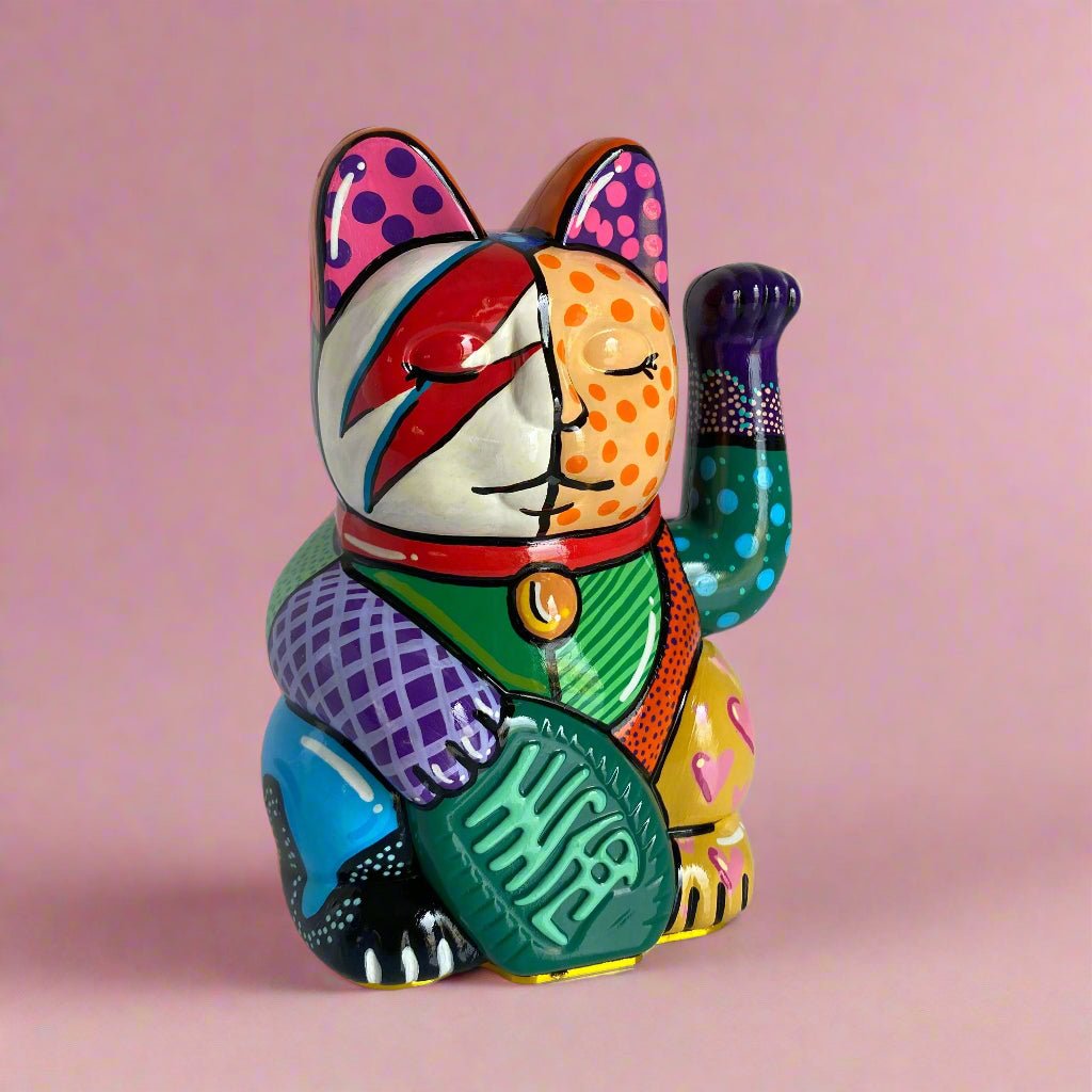 David Bowie Lucky Cat - endorphin art