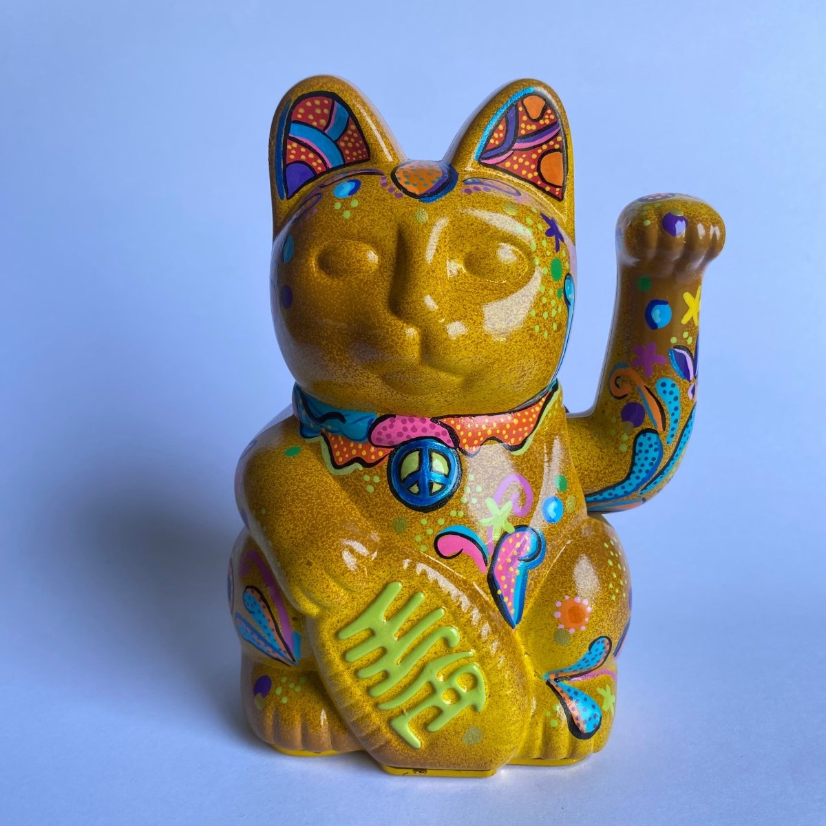 Beatles Yellow Submarine Lucky Cat_endorphin art