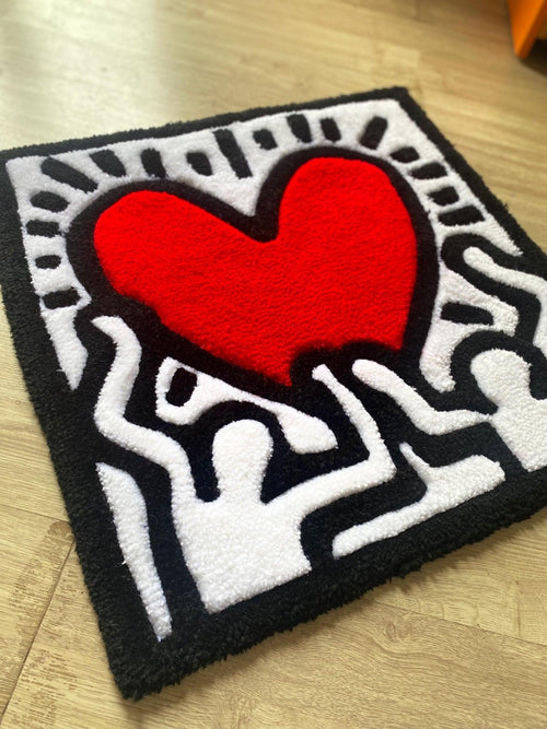 Couple Connections Rug - endorphin art