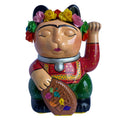 Maneki Neko Frida Kahlo Lucky Cat Statue_frida kahlo_endorphin art