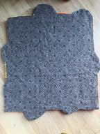 Handmade Tufted Rug – Groovy 70s Flower Design - endorphin art